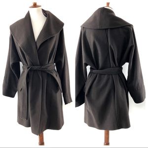 Missoni Wool Blend Belted Mid Length Jacket 6